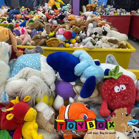 A bale of soft toys is a great option for a Corporate Social Responsibility donation to the charity of your choice.